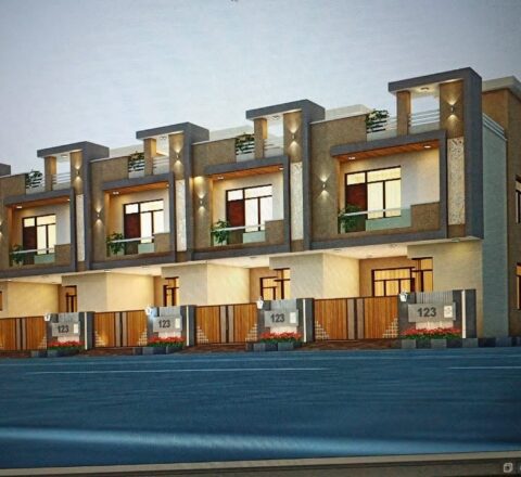 Exclusive 4 BHK Semi-Furnished Villa with Garden Views in Prime Patrakar Colony – Limited Availability!